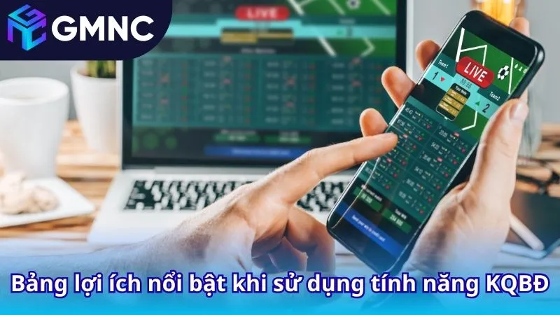 Bảng lợi ích nổi bật khi sử dụng tính năng KQBĐ