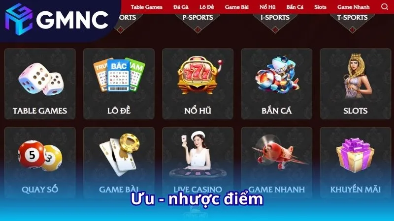 Ưu - nhược điểm XO88